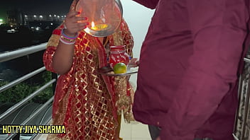 Post 2023 Karwa Chauth feast, Indian couple engages in steamy sex with explicit dialogue