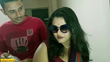 Desi teacher and young lover engage in softcore sex