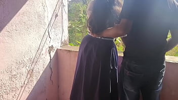 Desi bhabhi gets taught a lesson by village teacher