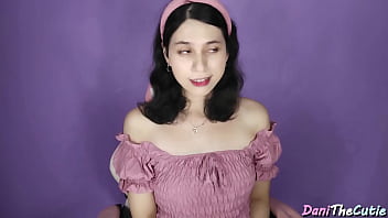 DaniTheCutie, a transgender girlfriend with a doll-like face, craves a romantic evening and satisfies her partner by performing oral sex and receiving anal penetration